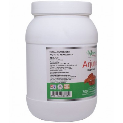 Naturz Ayurveda Arjuna Capsule 700 no.s Pack Of 1