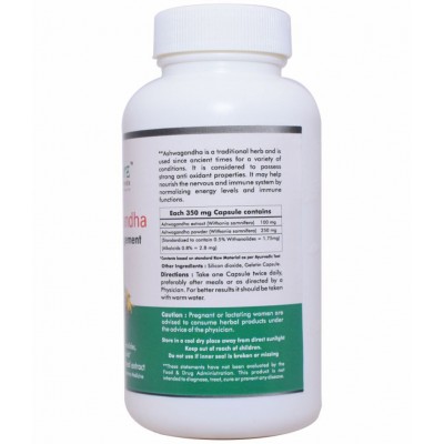 Naturz Ayurveda Ashwagandha Capsule 120 no.s Pack Of 1