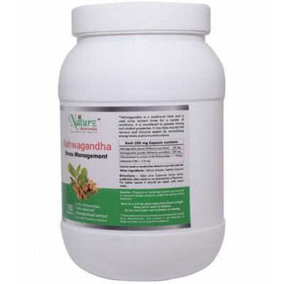 Naturz Ayurveda Ashwagandha Capsule 700 no.s Pack Of 1
