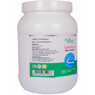 Naturz Ayurveda CALCIPLUS Capsule 500 no.s Pack Of 1