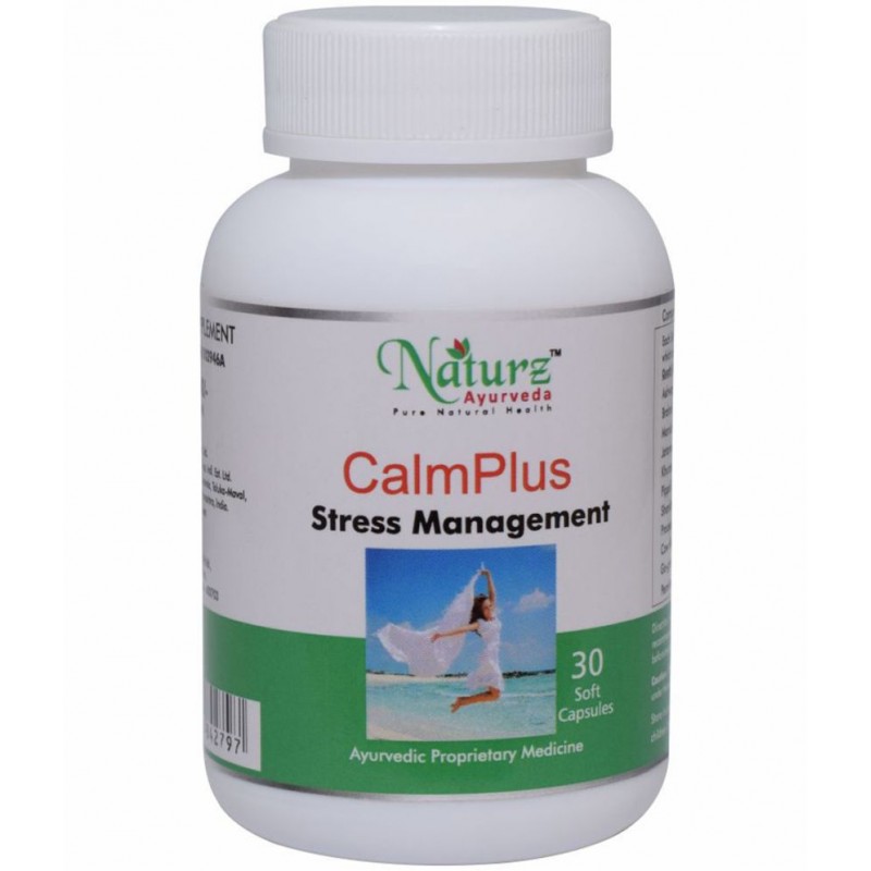 Naturz Ayurveda Calm Plus Capsule 30 no.s Pack Of 1