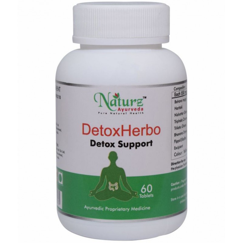 Naturz Ayurveda DETOX HERBO Tablet 60 no.s Pack Of 1