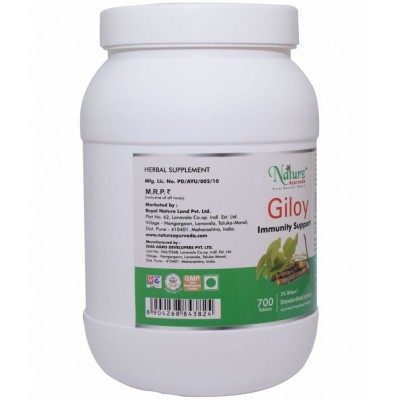 Naturz Ayurveda Giloy Tablet 700 no.s Pack Of 1