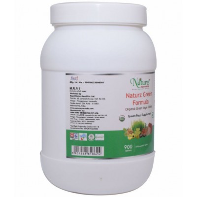 Naturz Ayurveda Green Formula Tablet 900 no.s Pack Of 1 Naturz Ayurveda Green Formula Tablet 900 no.s Pack Of 1