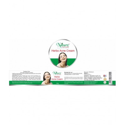 Naturz Ayurveda Herbo Acne Cream Paste 50 gm Pack Of 1