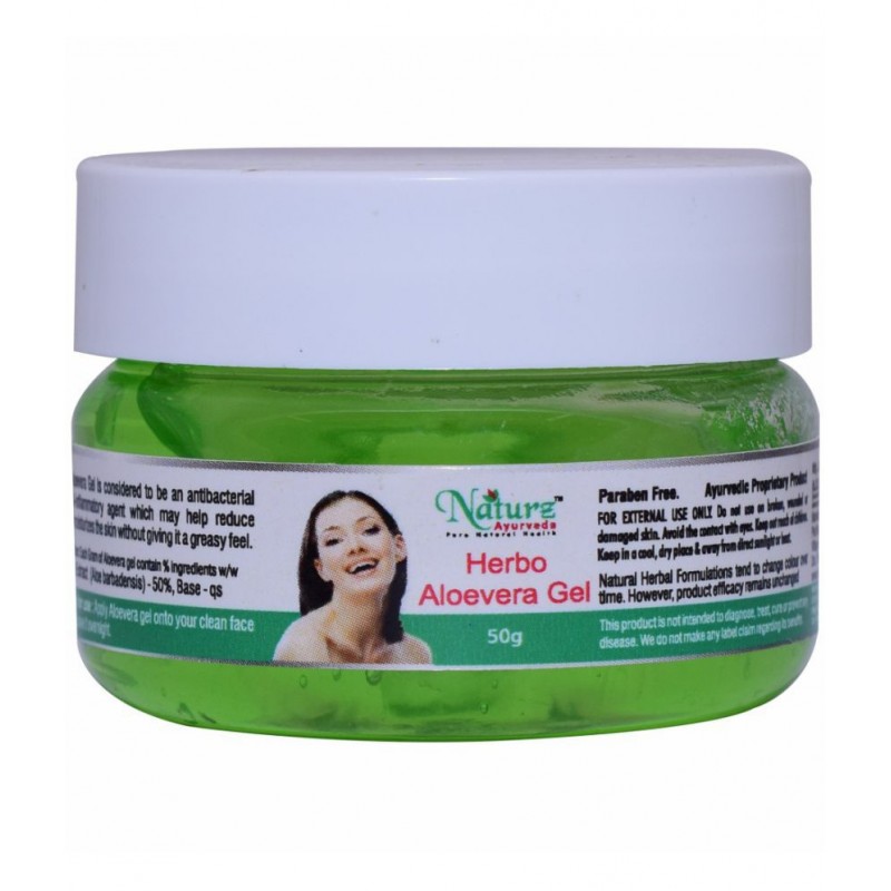 Naturz Ayurveda Herbo Aloevera Gel Gel 50 gm Pack Of 1