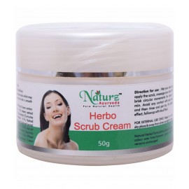 Naturz Ayurveda Herbo Scrub Cream Paste 50 gm Pack Of 1