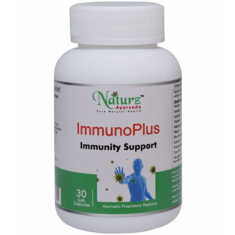 Naturz Ayurveda Immuno Plus Capsule 30 no.s Pack Of 1