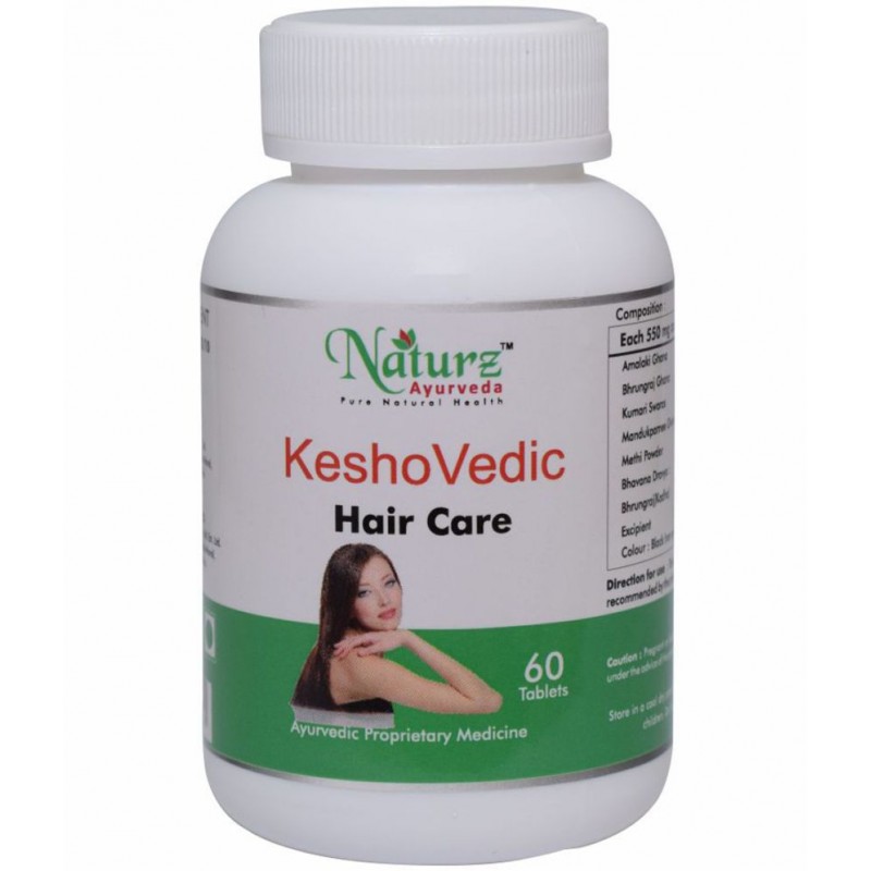 Naturz Ayurveda KESHO VEDIC Tablet 60 no.s Pack Of 1