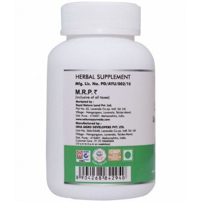 Naturz Ayurveda LIV VEDIC Tablet 60 no.s Pack Of 1