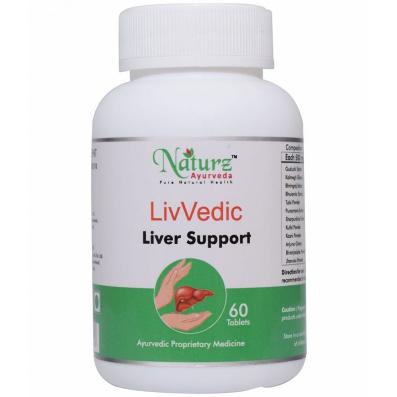 Naturz Ayurveda LIV VEDIC Tablet 60 no.s Pack Of 1