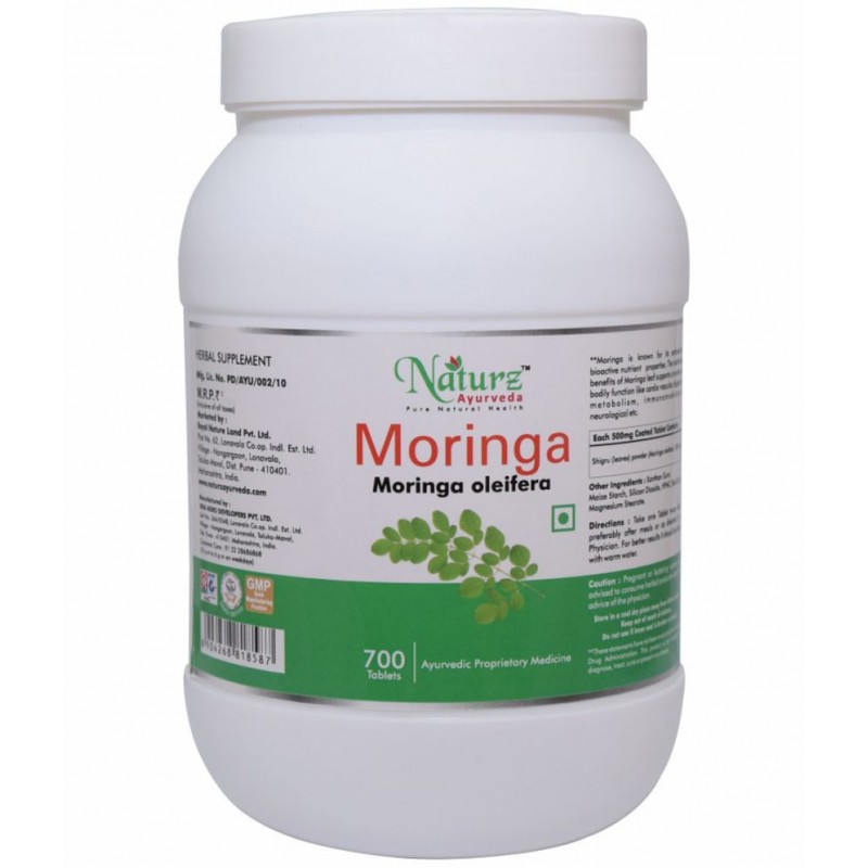 Naturz Ayurveda Moringa Tablet 700 no.s Pack Of 1