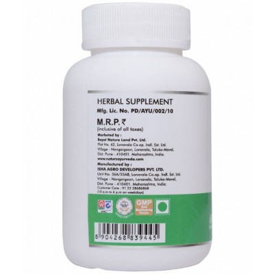 Naturz Ayurveda Musli Tablet 60 no.s Pack Of 1