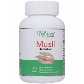 Naturz Ayurveda Musli Tablet 60 no.s Pack Of 1