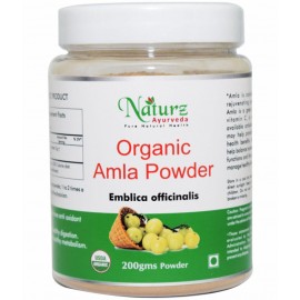 Naturz Ayurveda Organic Amla Powder 200 gm Pack Of 1