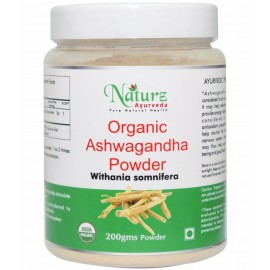 Naturz Ayurveda Organic Ashwagandha Powder 200 gm Pack Of 1