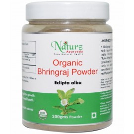 Naturz Ayurveda Organic Bhringraj Powder 200 gm Pack Of 1