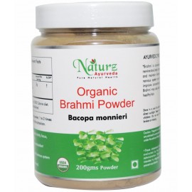 Naturz Ayurveda Organic Brahmi Powder 200 gm Pack Of 1