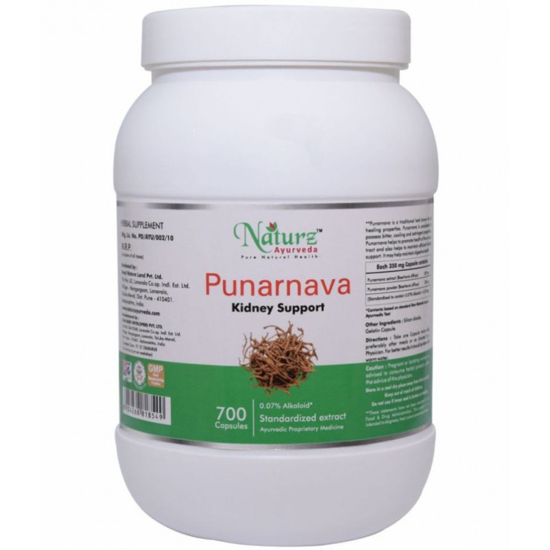 Naturz Ayurveda Punarnava Capsule 700 no.s Pack Of 1