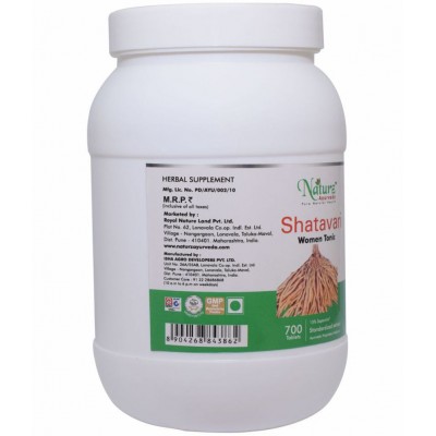 Naturz Ayurveda Shatavari Tablet 700 no.s Pack Of 1