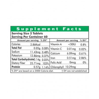 Naturz Ayurveda Spirulina 120 Tablet 500 mg Pack Of 2