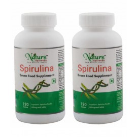 Naturz Ayurveda Spirulina 120 Tablet 500 mg Pack Of 2