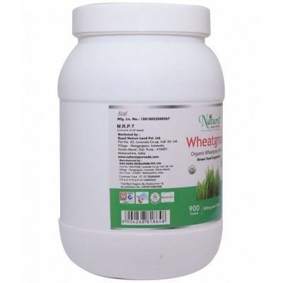 Naturz Ayurveda Wheatgrass Tablet 900 no.s Pack Of 1