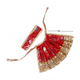 Navratri Special, MATA Rani Vastra, Devi MATA Poshak, Durga MATA Dress, Radha Rani Poshak for Standing Idol, Made of Silk Cloth Navratri Special, MATA Rani Vastra, Devi MATA Poshak, Durga MATA Dress, Radha Rani Poshak for Standing Idol, Made of Silk Cloth