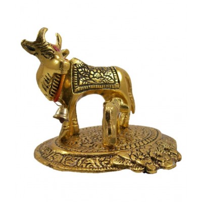 Neo Classic Cow and Calf Aluminium Idol