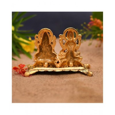 Neo Classic Laxmi Ganesh Aluminium Idol