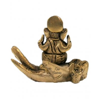 Neo Classic Lord Ganesha Brass Idol