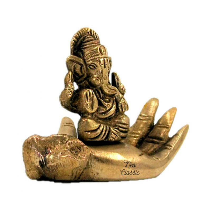 Neo Classic Lord Ganesha Brass Idol