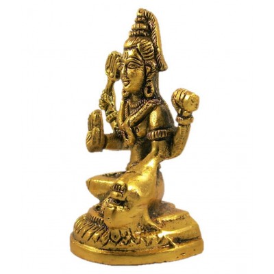 Neo Classic Shivaji Aluminium Idol