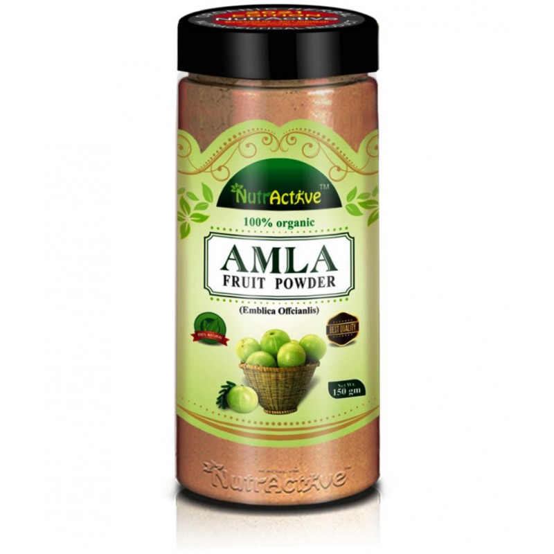 NutrActive 100% Pure Amla Fruit For Blood Purifier Powder 150 gm Pack Of 1
