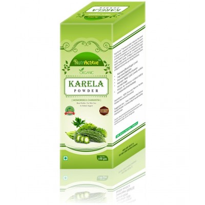 NutrActive 100% Pure Karela For Diabetic Care Powder 150 gm Pack Of 1