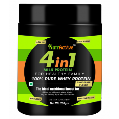 NutrActive 4in1 Milk Protein Powder 200 gm