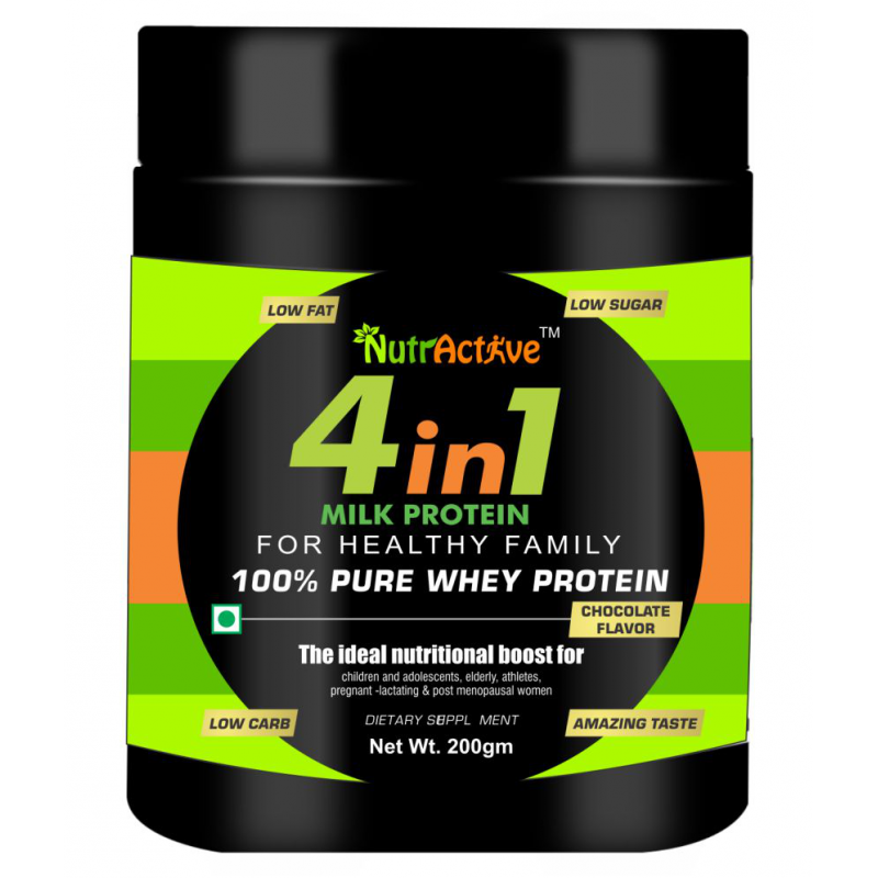 NutrActive 4in1 Milk Protein Powder 200 gm