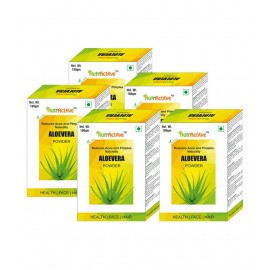 NutrActive Aloevera Powder 100 gm Pack Of 5