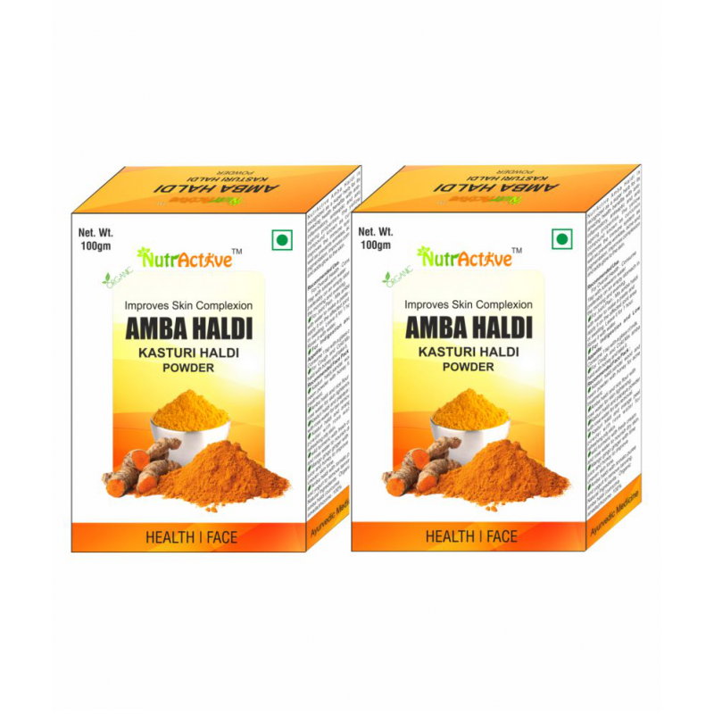 NutrActive Amba Haldi Powder 100 gm Pack Of 2