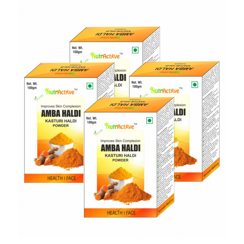 NutrActive Amba Haldi Powder 100 gm Pack Of 4