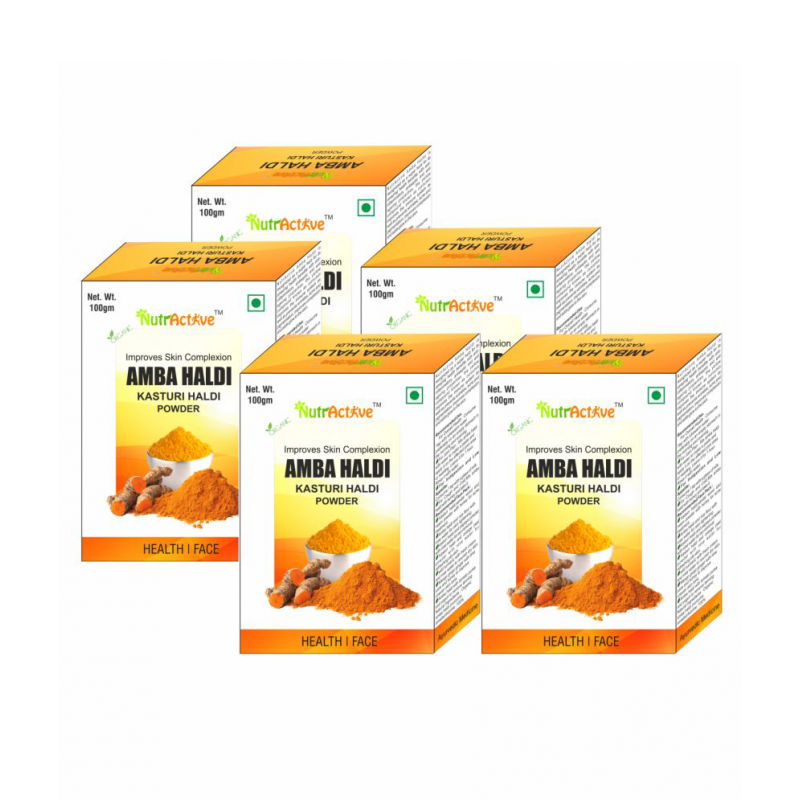 NutrActive Amba Haldi Powder 100 gm Pack Of 5