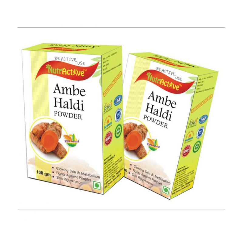 NutrActive Ambe haldi Powder 100 gm Pack Of 2