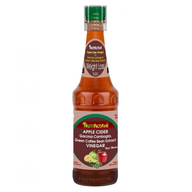 NutrActive Apple Cider with Garcinia Cambogia and Green Coffee Beans 500 ml Unflavoured