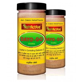 NutrActive Dayo-Go Churna | Anti Diabetic Capsule 300 gm Pack Of 2