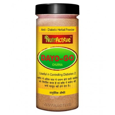 NutrActive Dayo-Go Churna | Anti Diabetic Powder 450 gm Pack of 3