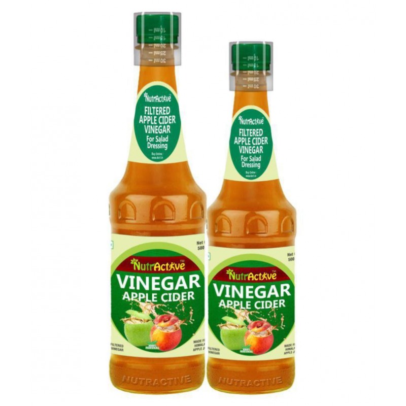 NutrActive Filtered Apple Cider Vinegar \ New Edition 1000 ml Unflavoured