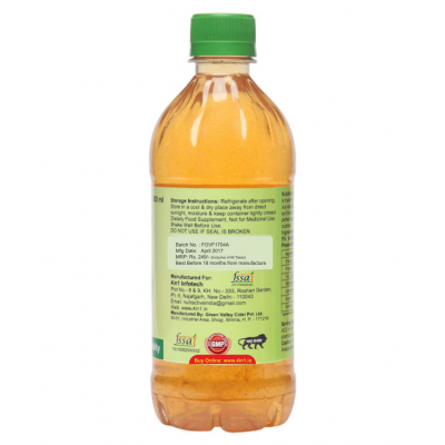 NutrActive Filtered Apple Cider Vineger | 100% Natural 1000 ml Unflavoured Pack of 2