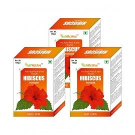 NutrActive Hibiscus Powder 100 gm Pack of 3 NutrActive Hibiscus Powder 100 gm Pack of 3