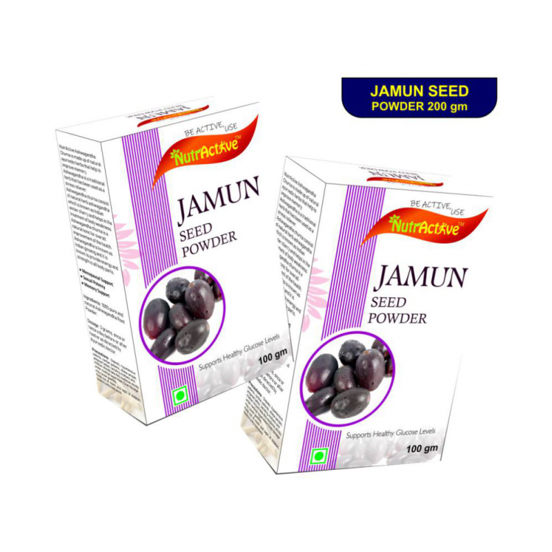 NutrActive Jambu Beej Jamun Powder Powder 100 gm Pack Of 2