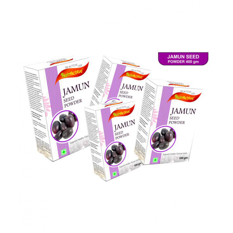 NutrActive Jambu Beej Jamun Powder Powder 100 gm Pack Of 4